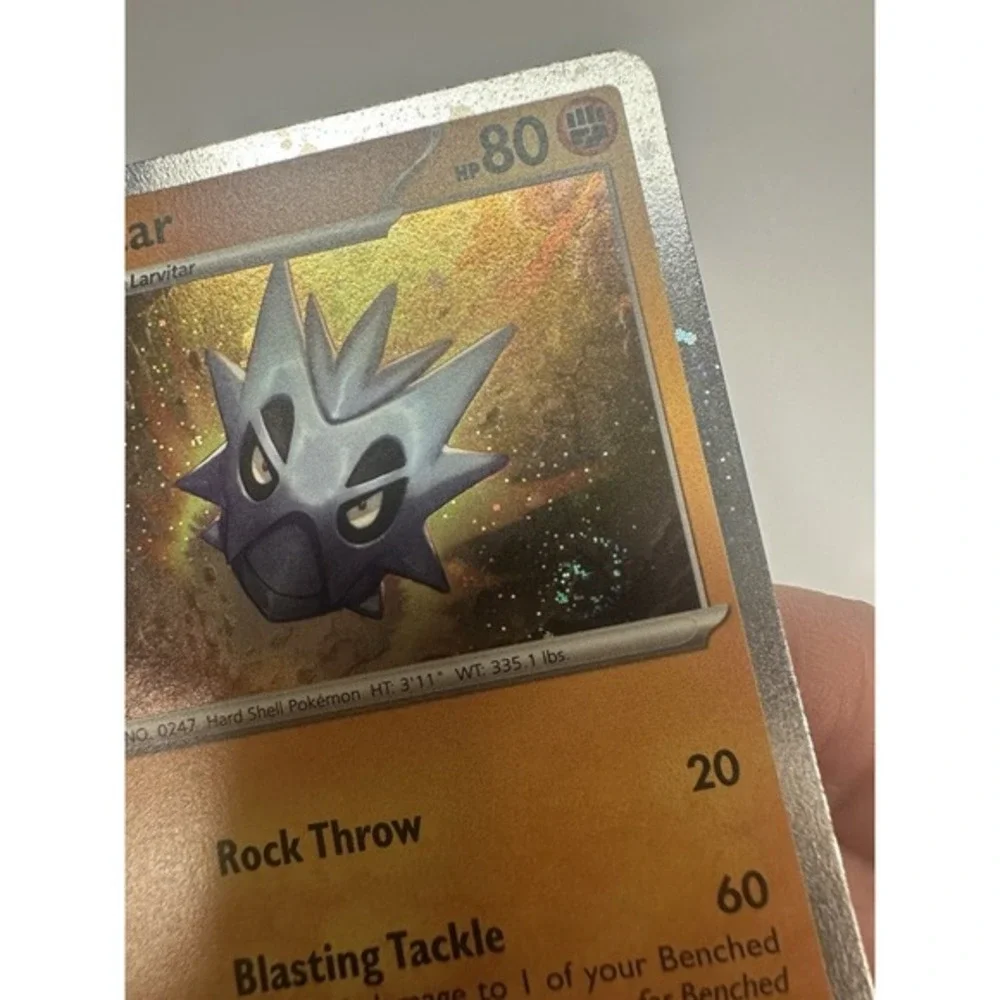 Pokemon TCG‎ Pupitar FART SWIRL🌀 120 Black Star Promo Cosmos Holo Promo Card NM